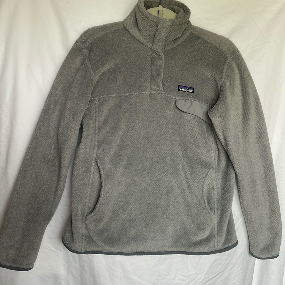 Patagonia Snap-T Pullover Fleece Gray M